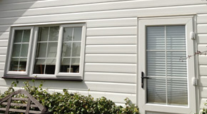 PVC Cladding and Timber Weather Boarding